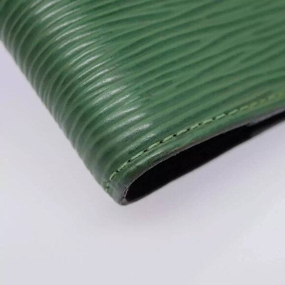 LOUIS VUITTON Epi Agenda PM Day Planner Cover Green R20054 LV Auth 90309 - Picture 8 of 16